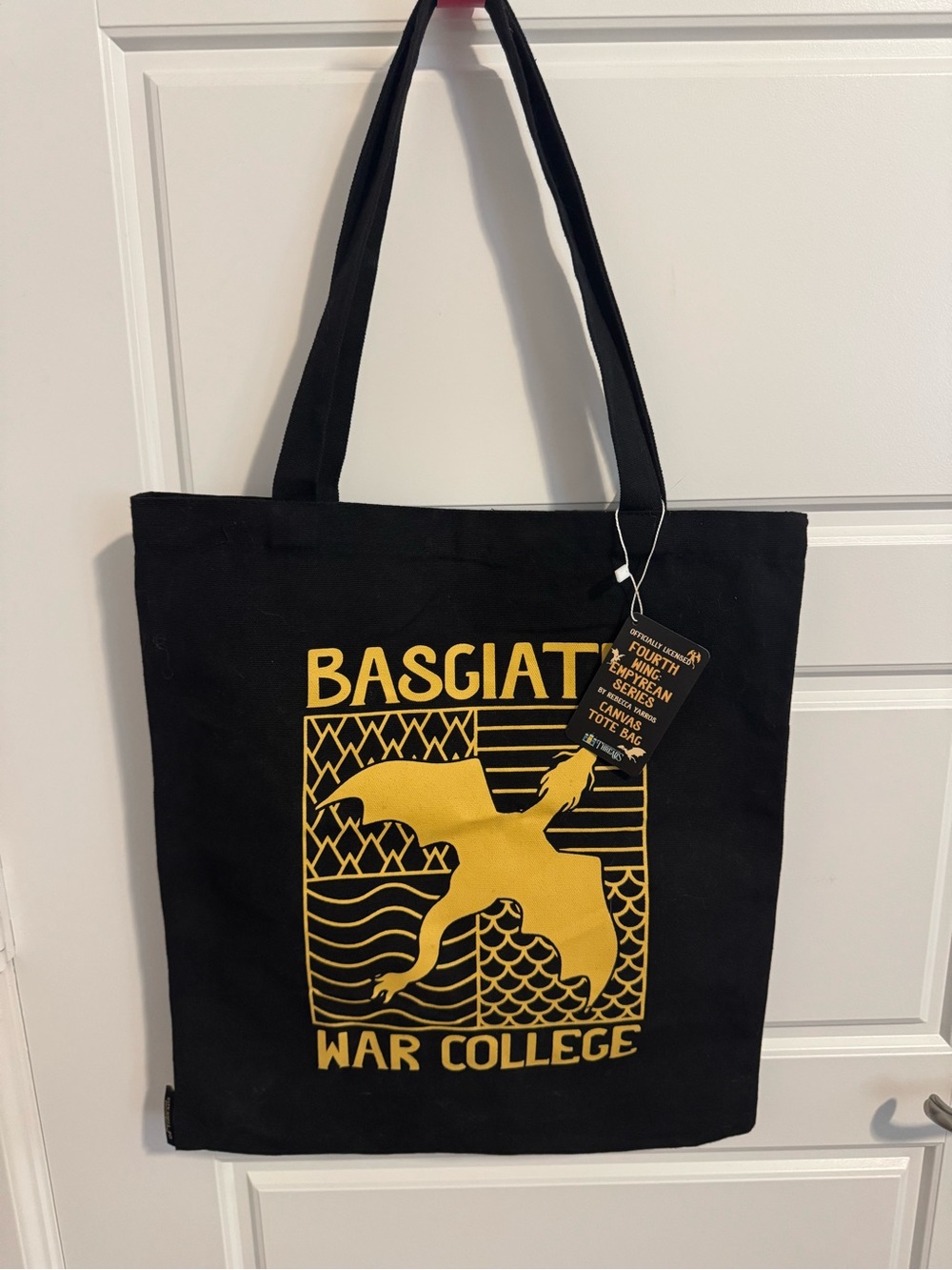 Fourth Wing Canvas Tote